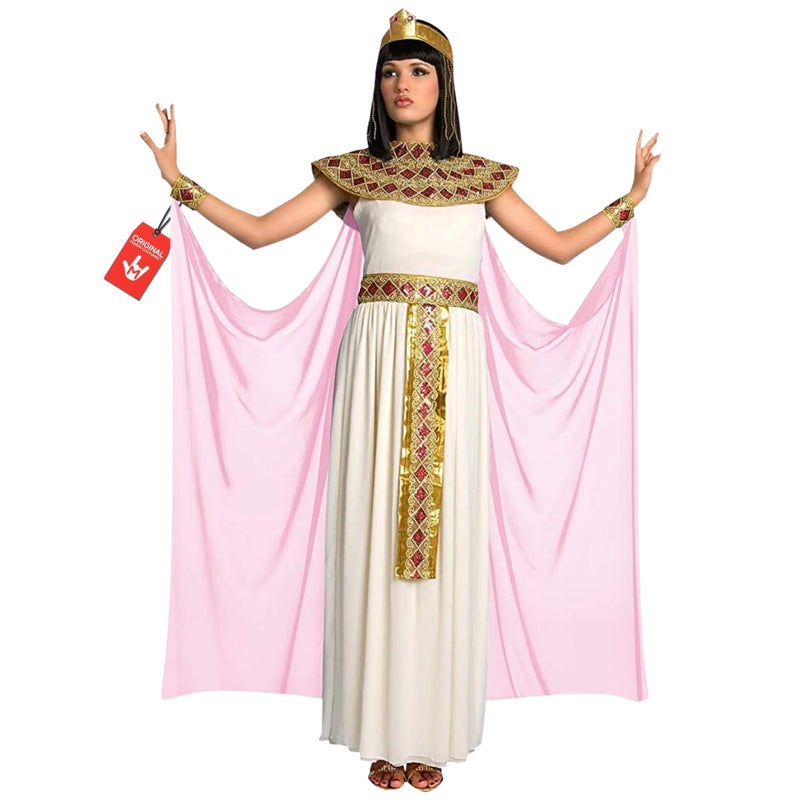 Morph Cleopatra Costume Women, Egyptian Costume Woman, Cleopatra Costumes, Cleo De Nile, Halloween Costumes for Women Adult, Medium - Image 1